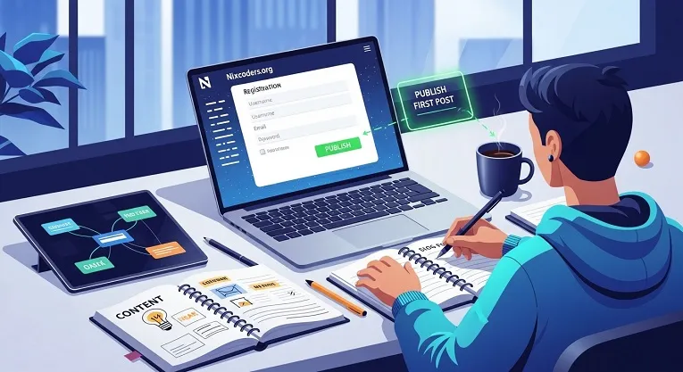 Start Nixcoders.org Blog